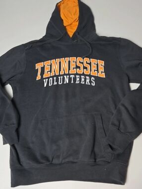 Tennessee Volunteers Dark Gray & Orange Hooded Sweatshirt